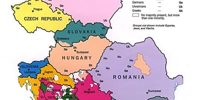 Etniskās kartes Albānija